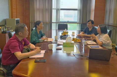 中国化工报副总编孟晶到jn江南官方网站走访调研
