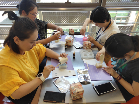 jn江南体育科技园开展香氛手作沙龙活动